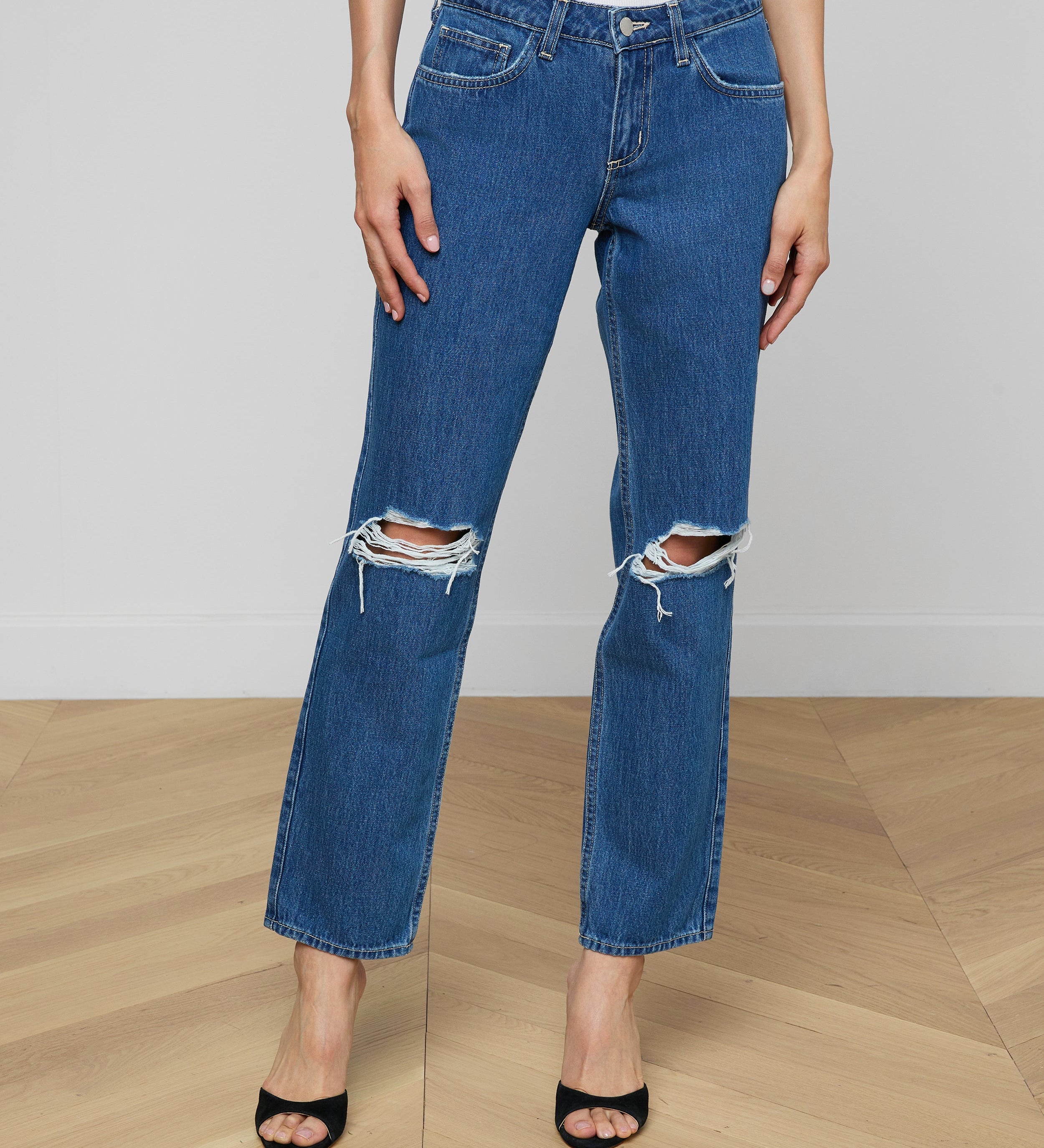 L'AGENCE - Nevia Slouchy Straight - Leg Jean