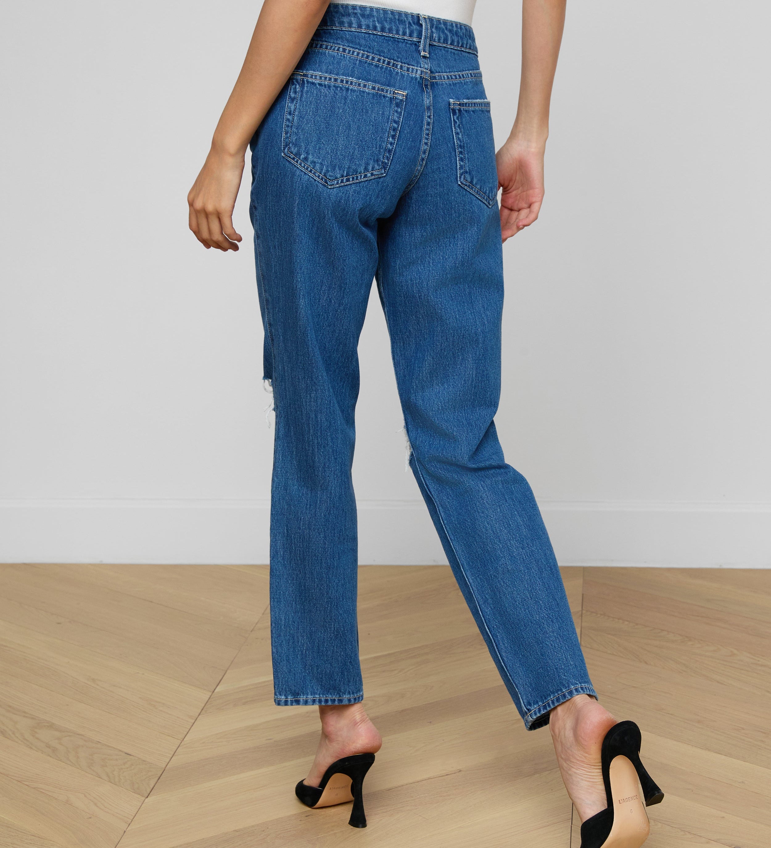 L'AGENCE - Nevia Slouchy Straight - Leg Jean