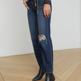 L'AGENCE - Nevia Slouchy Straight-Leg Jean