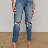 L'AGENCE - Nevia Slouchy Straight-Leg Jean