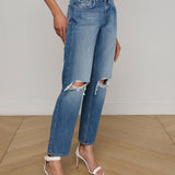 L'AGENCE - Nevia Slouchy Straight-Leg Jean