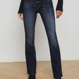 L'AGENCE - Sneeki Low-Rise Straight-Leg Jean