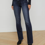 L'AGENCE - Sneeki Low-Rise Straight-Leg Jean