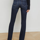 L'AGENCE - Sneeki Low-Rise Straight-Leg Jean