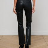 L'AGENCE - Sneeki Coated Straight - Leg Jean