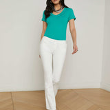 L'AGENCE - Sneeki Low-Rise Straight-Leg Jean