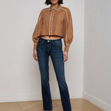 L'AGENCE - Sneeki Low-Rise Straight-Leg Jean