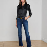 L'AGENCE - Sneeki Low - Rise Straight - Leg Jean