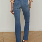 L'AGENCE - Sneeki Low-Rise Straight-Leg Jean