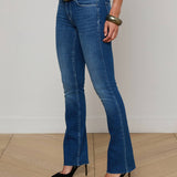 L'AGENCE - Sneeki Low-Rise Straight-Leg Jean