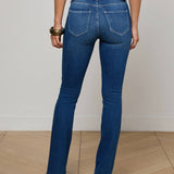 L'AGENCE - Sneeki Low-Rise Straight-Leg Jean
