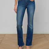L'AGENCE - Sneeki Low - Rise Straight - Leg Jean