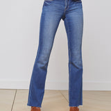 L'AGENCE - Sneeki Low-Rise Straight-Leg Jean