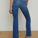 L'AGENCE - Sneeki Low-Rise Straight-Leg Jean