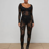 L'AGENCE - Josiane Floral Lace Legging