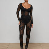 L'AGENCE - Josiane Floral Lace Legging