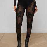 L'AGENCE - Josiane Floral Lace Legging