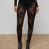 L'AGENCE - Josiane Floral Lace Legging