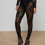 L'AGENCE - Josiane Floral Lace Legging