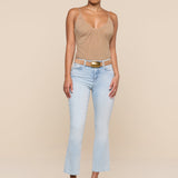 L'AGENCE - Tati Cropped Micro Boot Jean
