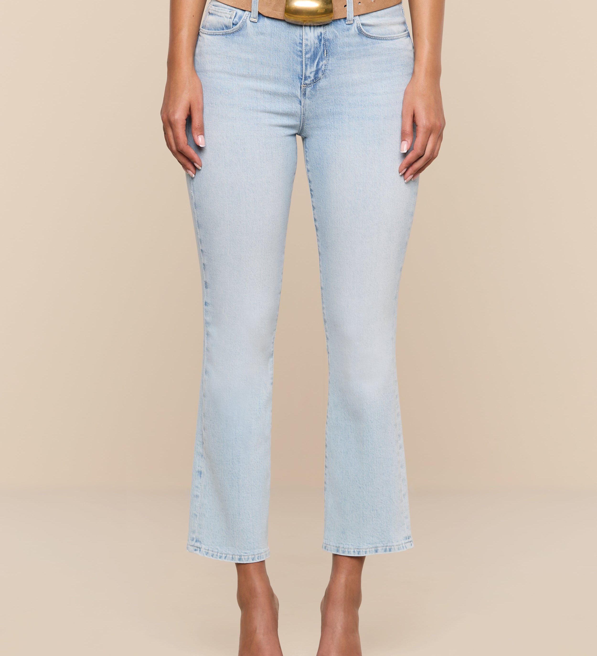 L'AGENCE - Tati Cropped Micro Boot Jean