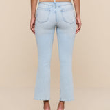 L'AGENCE - Tati Cropped Micro Boot Jean