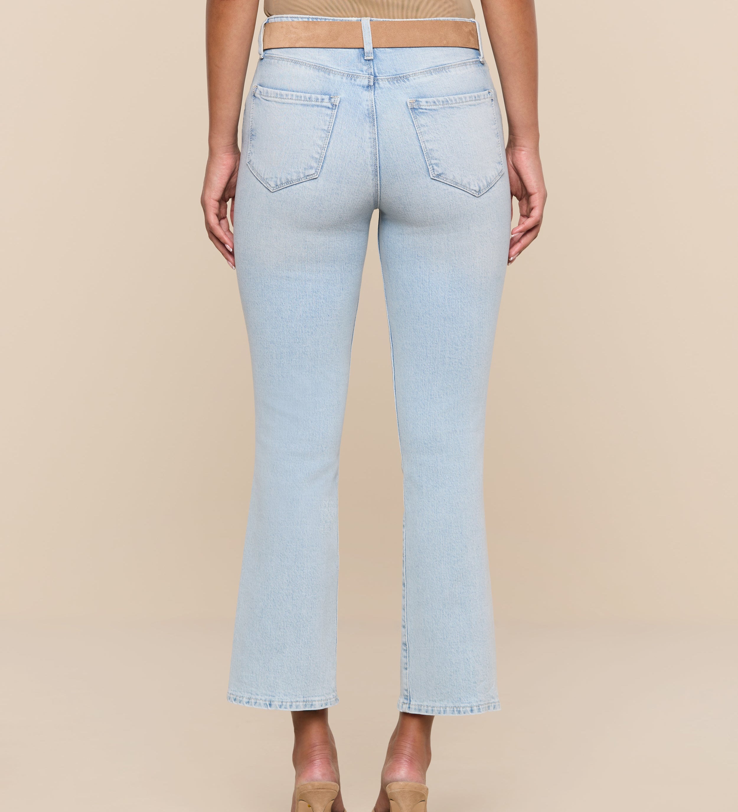 L'AGENCE - Tati Cropped Micro Boot Jean