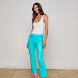 L'AGENCE - Tati Coated Bootcut Jean