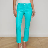 L'AGENCE - Tati Coated Bootcut Jean