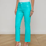 L'AGENCE - Tati Coated Bootcut Jean
