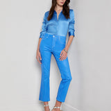 L'AGENCE - Tati Coated Bootcut Jean