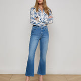 L'AGENCE - Tati Cropped Micro Boot Jean