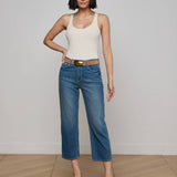 L'AGENCE - June Cropped Stovepipe Jean