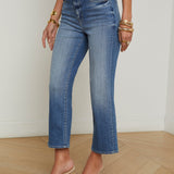 L'AGENCE - June Cropped Stovepipe Jean