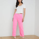 L'AGENCE - June Cropped Stovepipe Jean