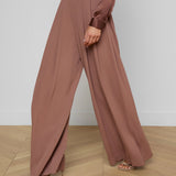 L'AGENCE - Nova Pleated Wide - Leg Pant