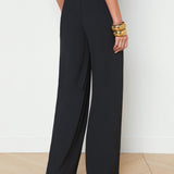 L'AGENCE - Nova Pleated Wide-Leg Pant