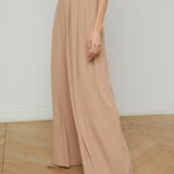 L'AGENCE - Nova Pleated Wide-Leg Pant