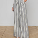 L'AGENCE - Allanah Striped Trouser