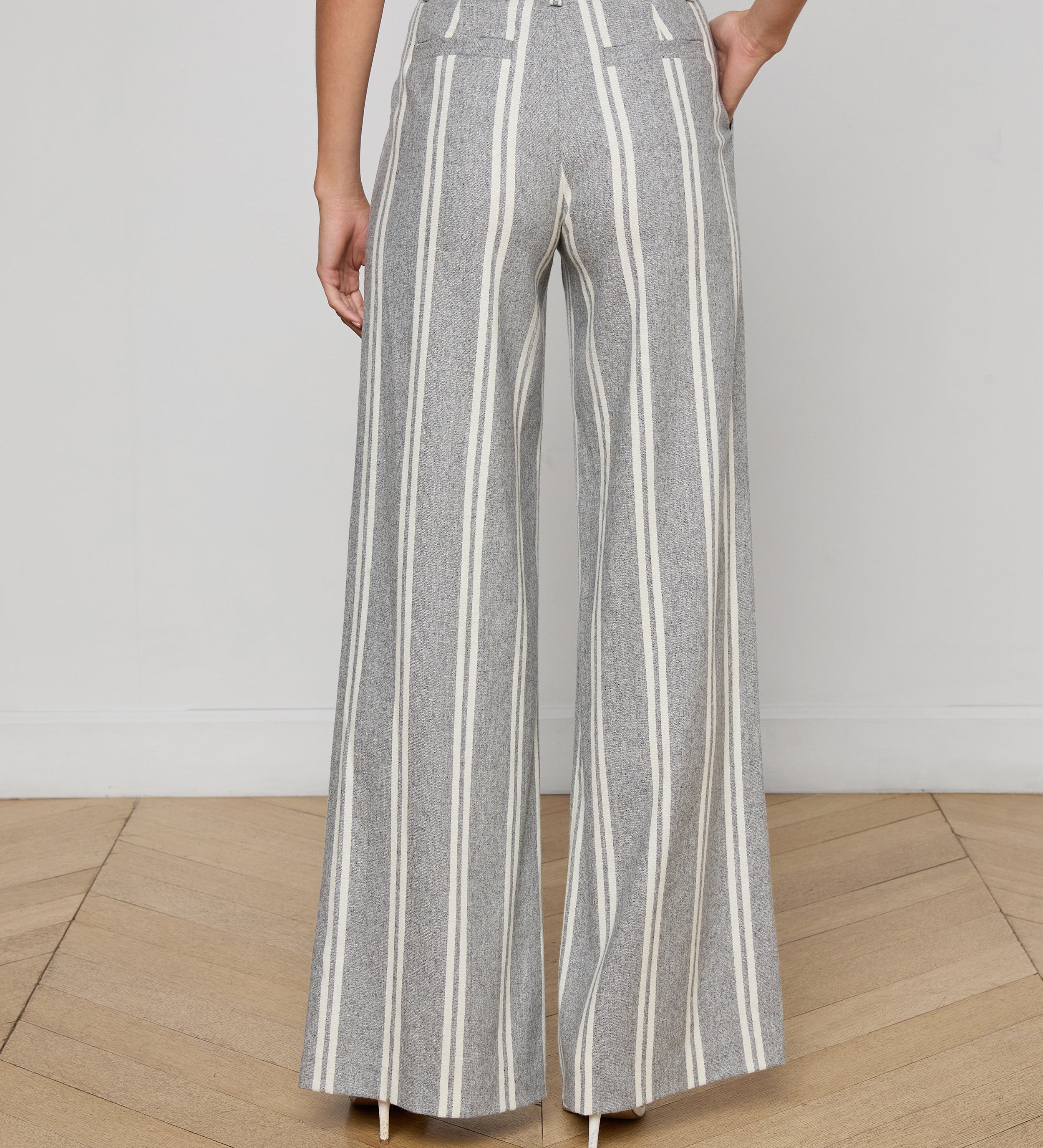 L'AGENCE - Allanah Striped Trouser