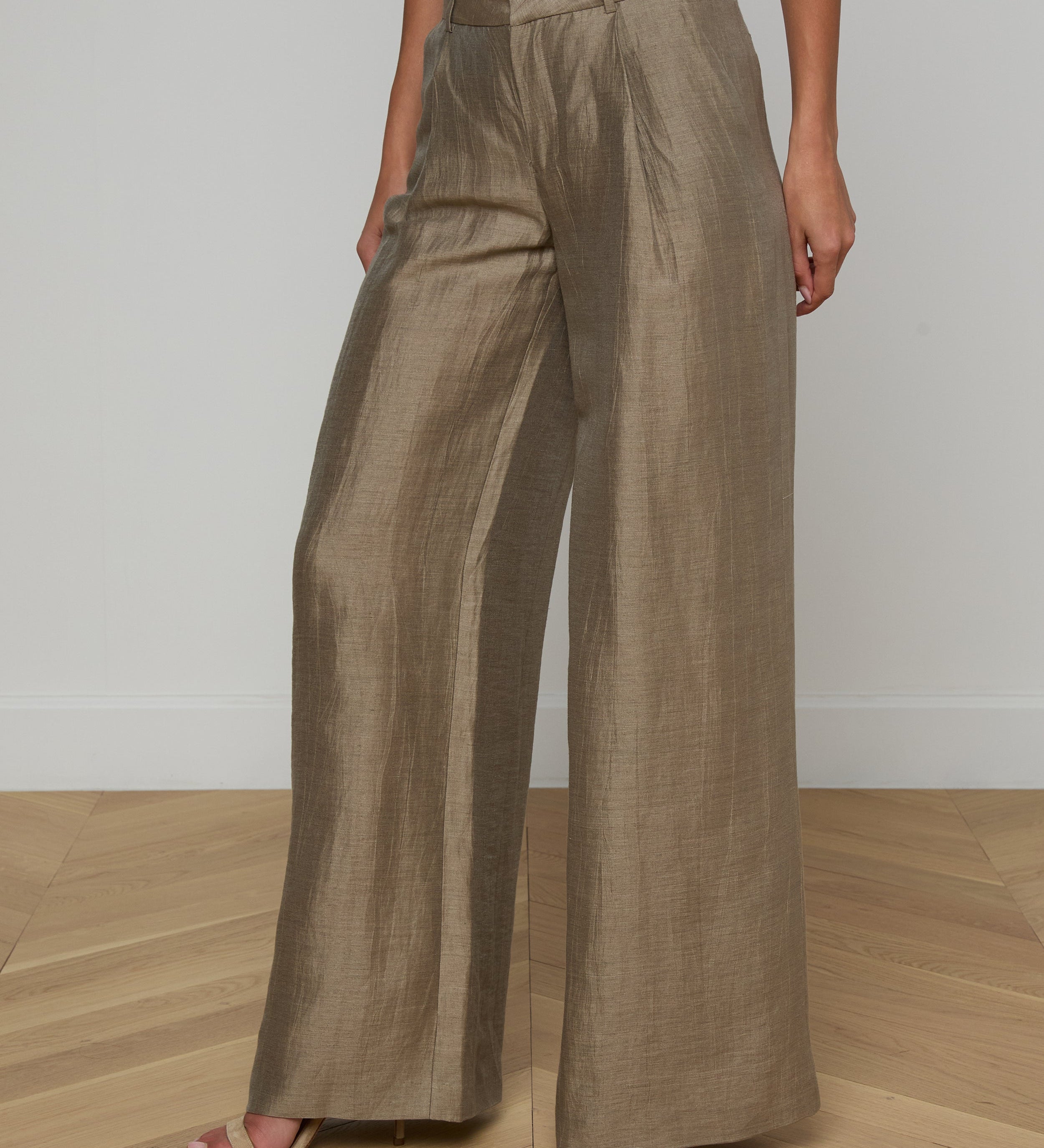 L'AGENCE - Allanah Linen - Blend Trouser