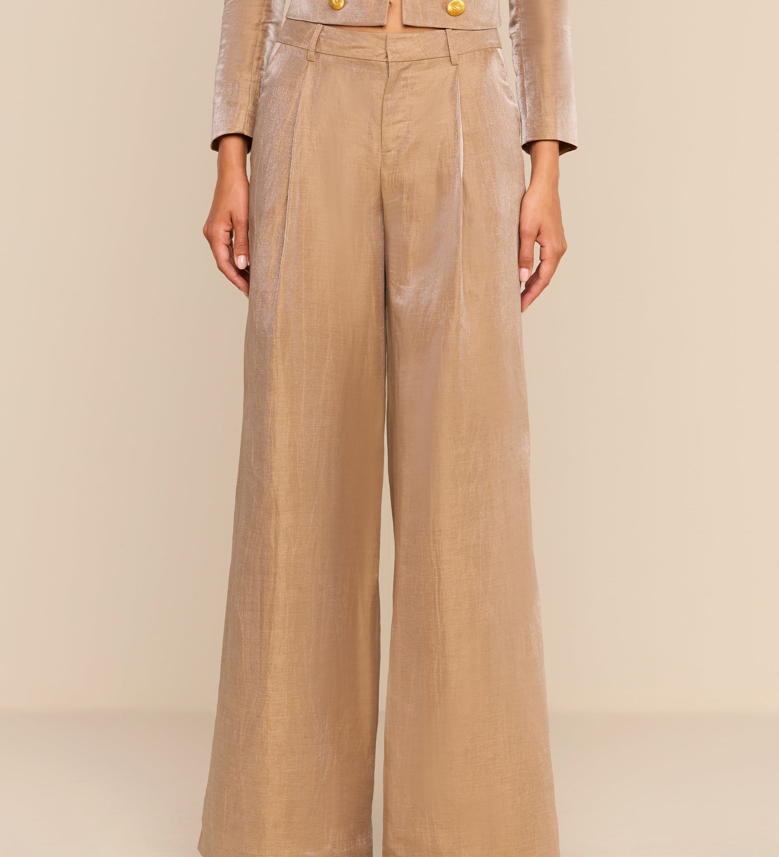L'AGENCE - Allanah Linen - Blend Trouser