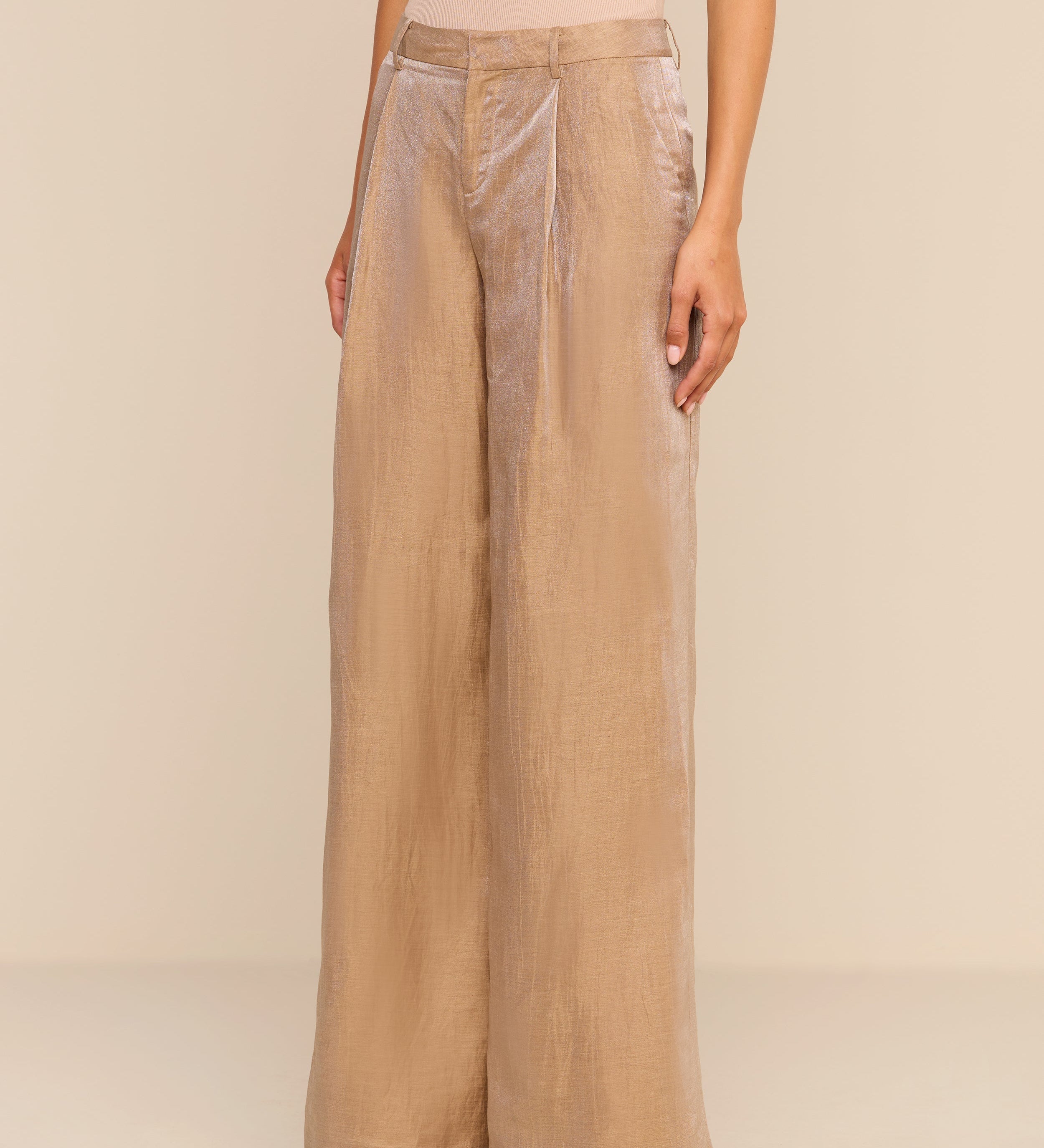 L'AGENCE - Allanah Linen - Blend Trouser