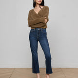 L'AGENCE - Mira Cropped Bootcut Jean