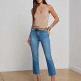 L'AGENCE - Mira Cropped Bootcut Jean