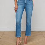 L'AGENCE - Mira Cropped Bootcut Jean