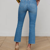 L'AGENCE - Mira Cropped Bootcut Jean