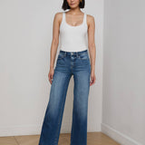 L'AGENCE - Scottie Wide-Leg Jean