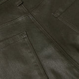 L'AGENCE - Scottie Coated Wide-Leg Jean