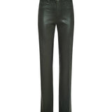 L'AGENCE - Scottie Coated Wide-Leg Jean